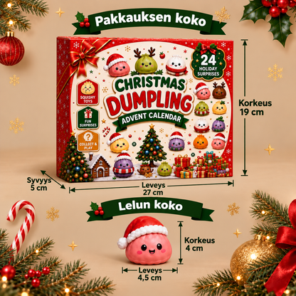 Squishy Dumpling Joulukalenteri