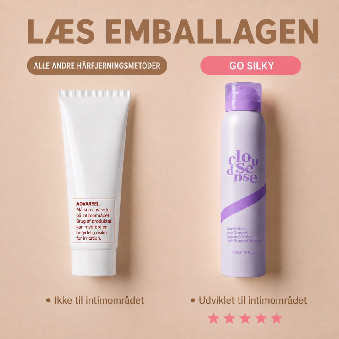 Go silky - Hårfjerning