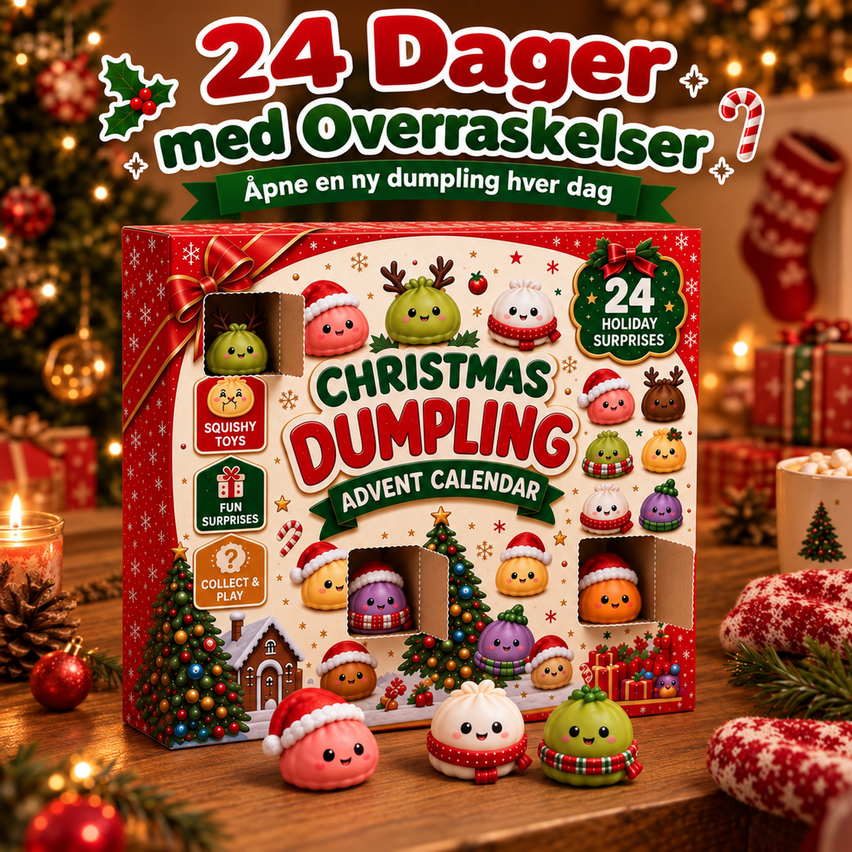 Squishy Dumpling Julekalender