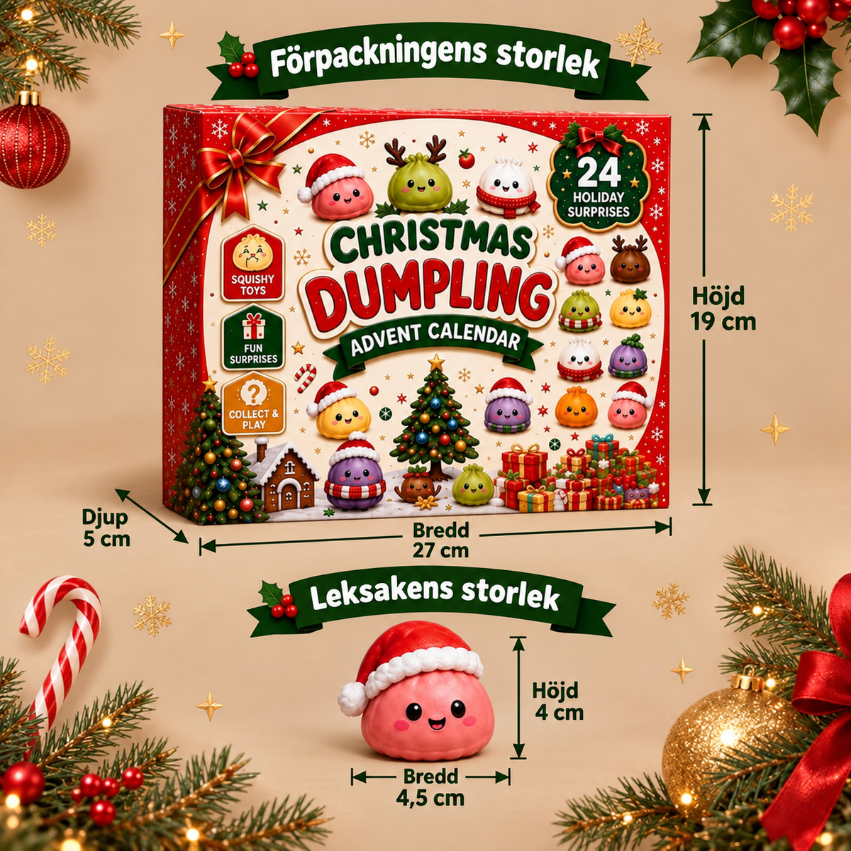 Squishy Dumpling Adventskalender