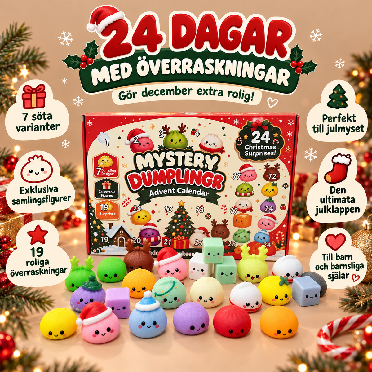 Squishy Dumpling Adventskalender