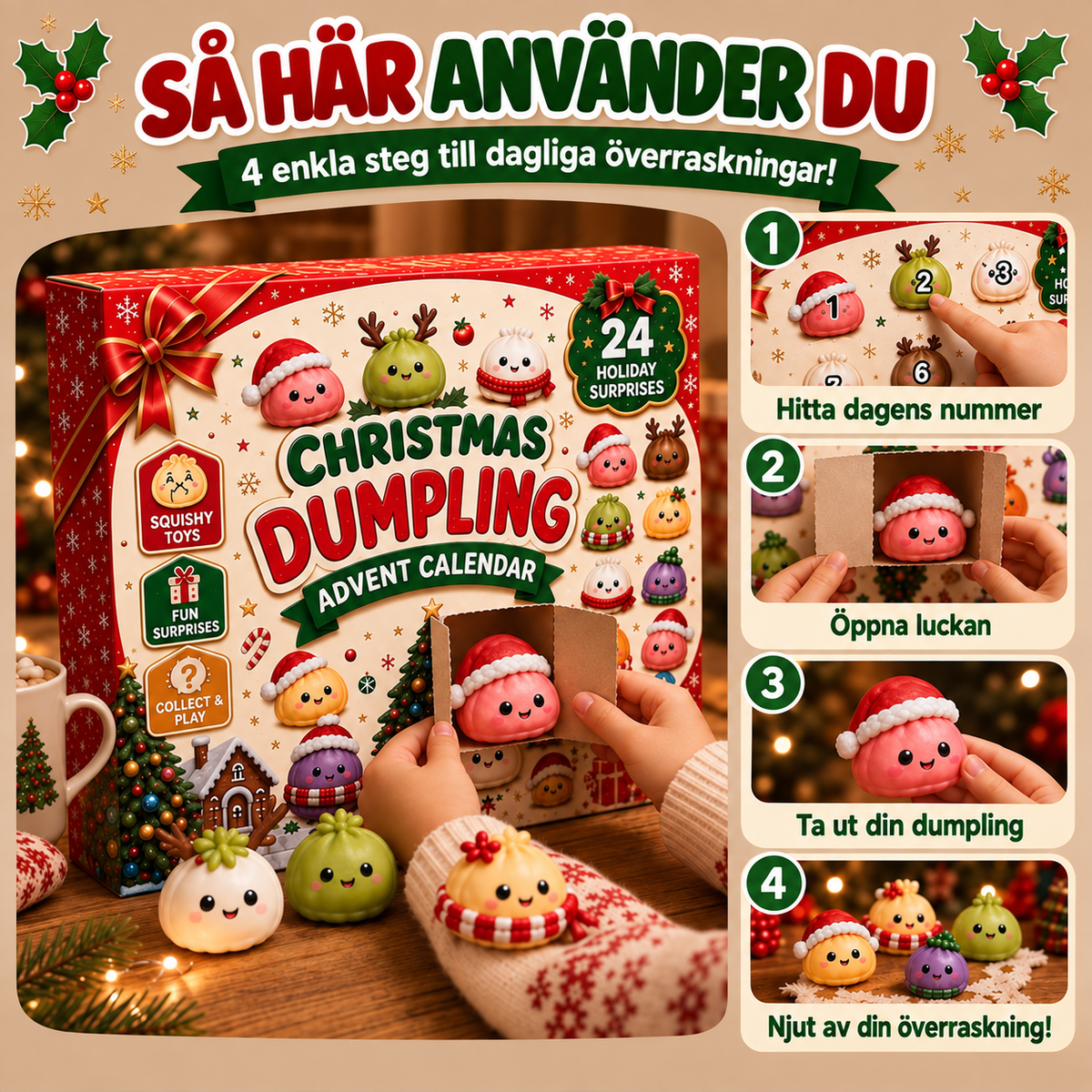 Squishy Dumpling Adventskalender