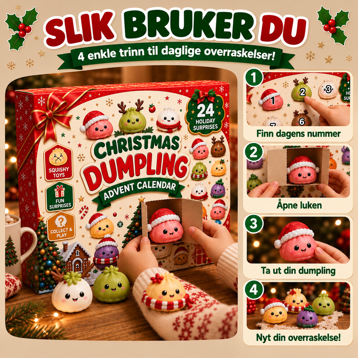 Squishy Dumpling Julekalender