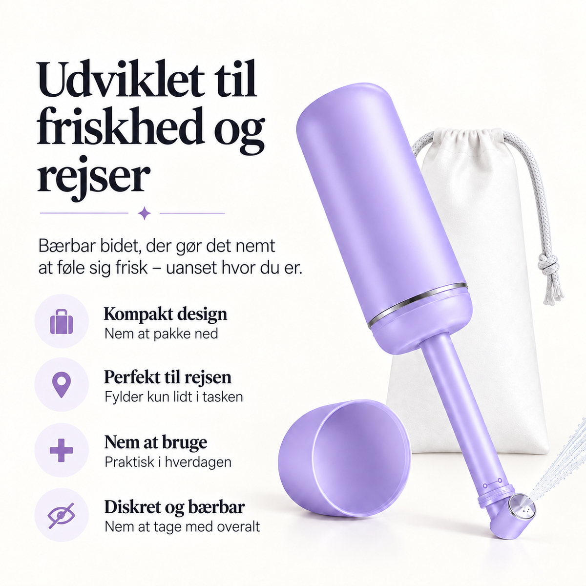Bærbart bidet
