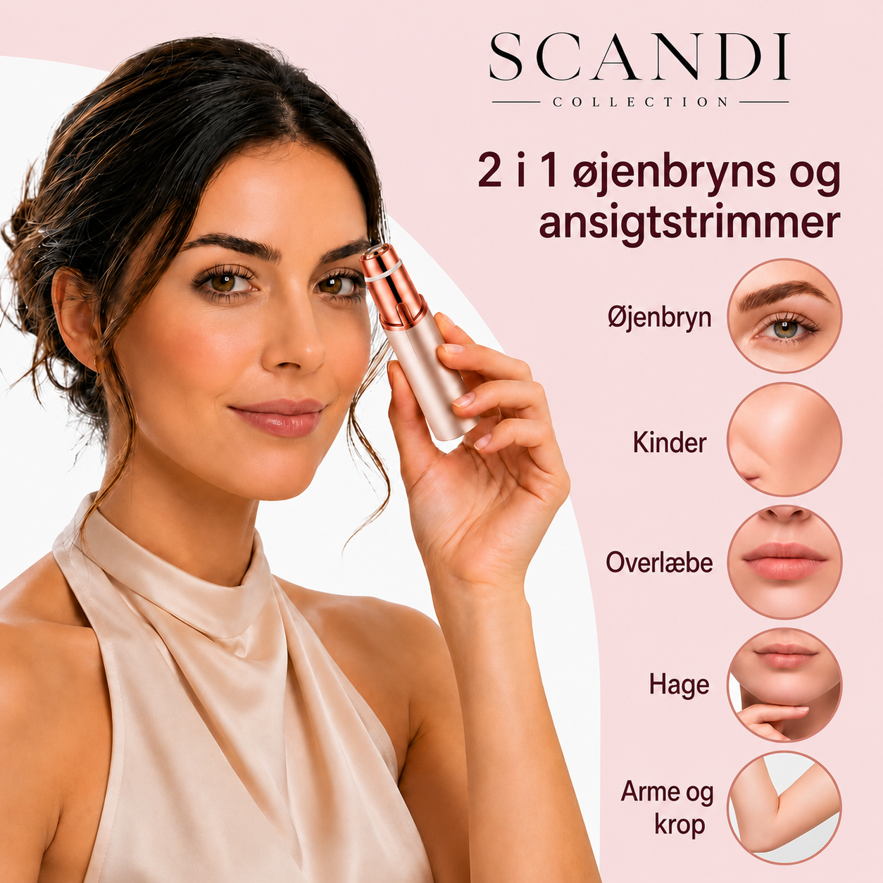 Øyenbrynstrimmer – 2-i-1