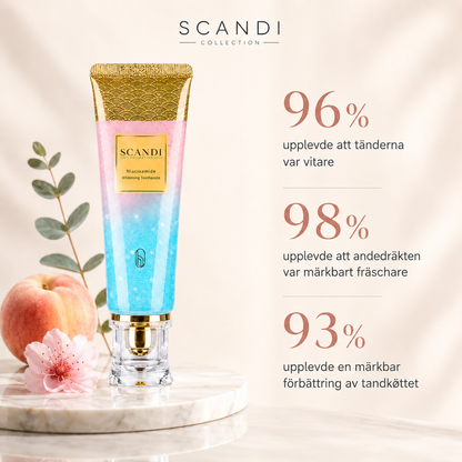 Whitening Tandkräm - Minska MIssfärgningar