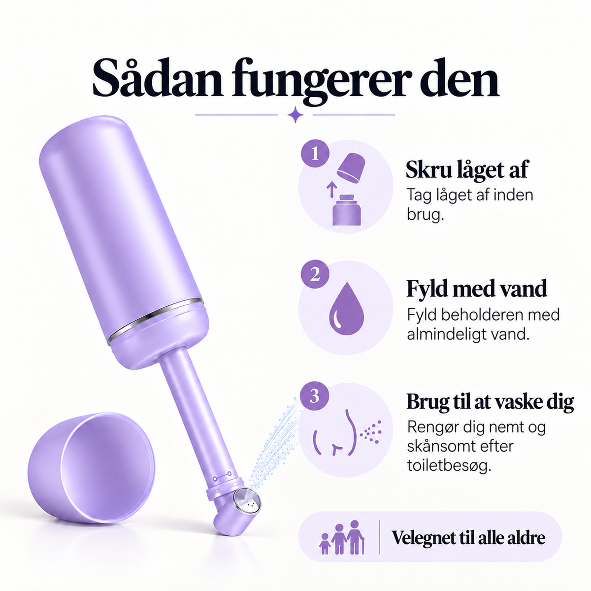 Bærbart bidet