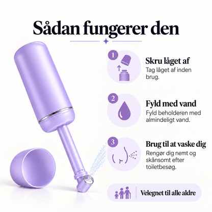 Bærbart bidet
