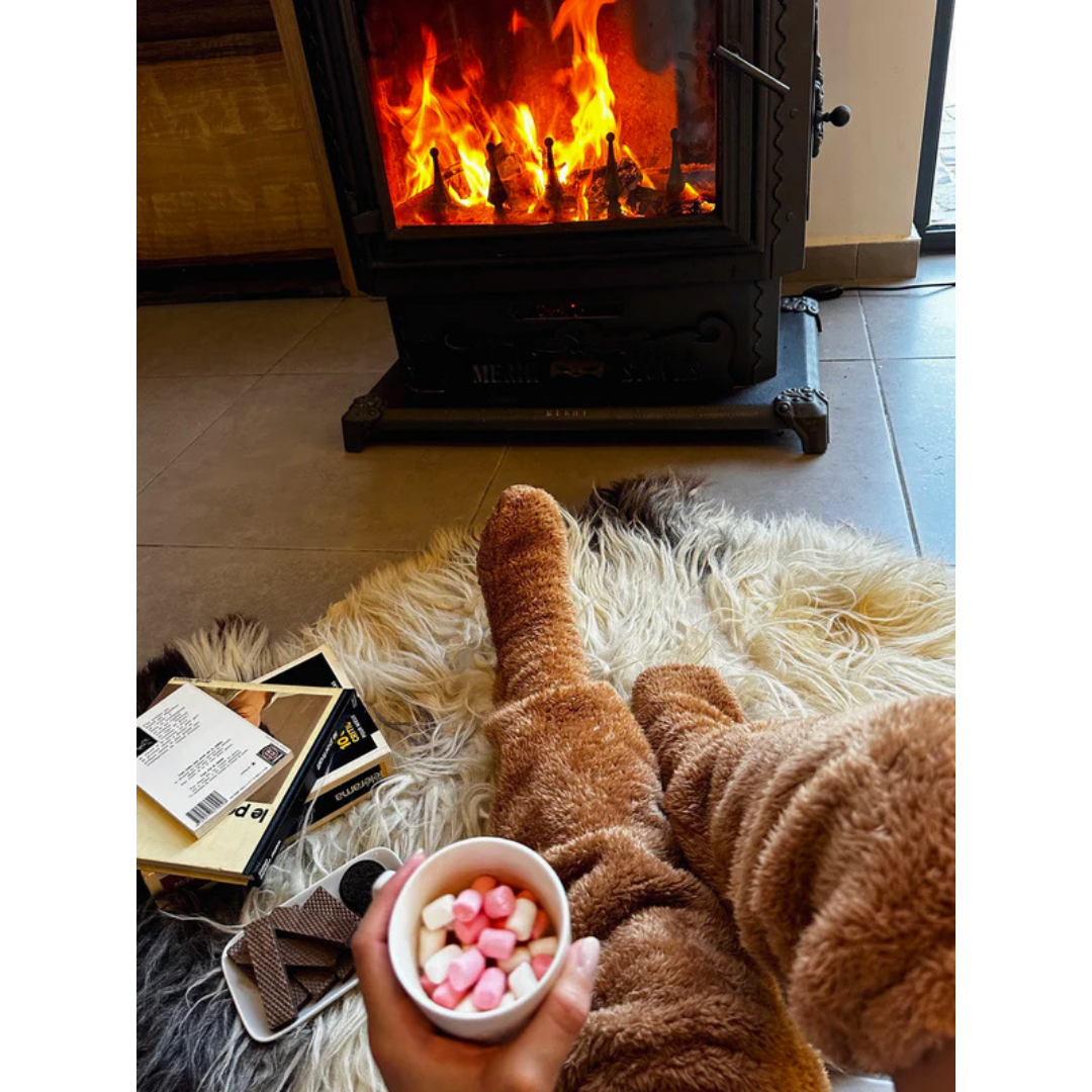 Fluffsokken materiale