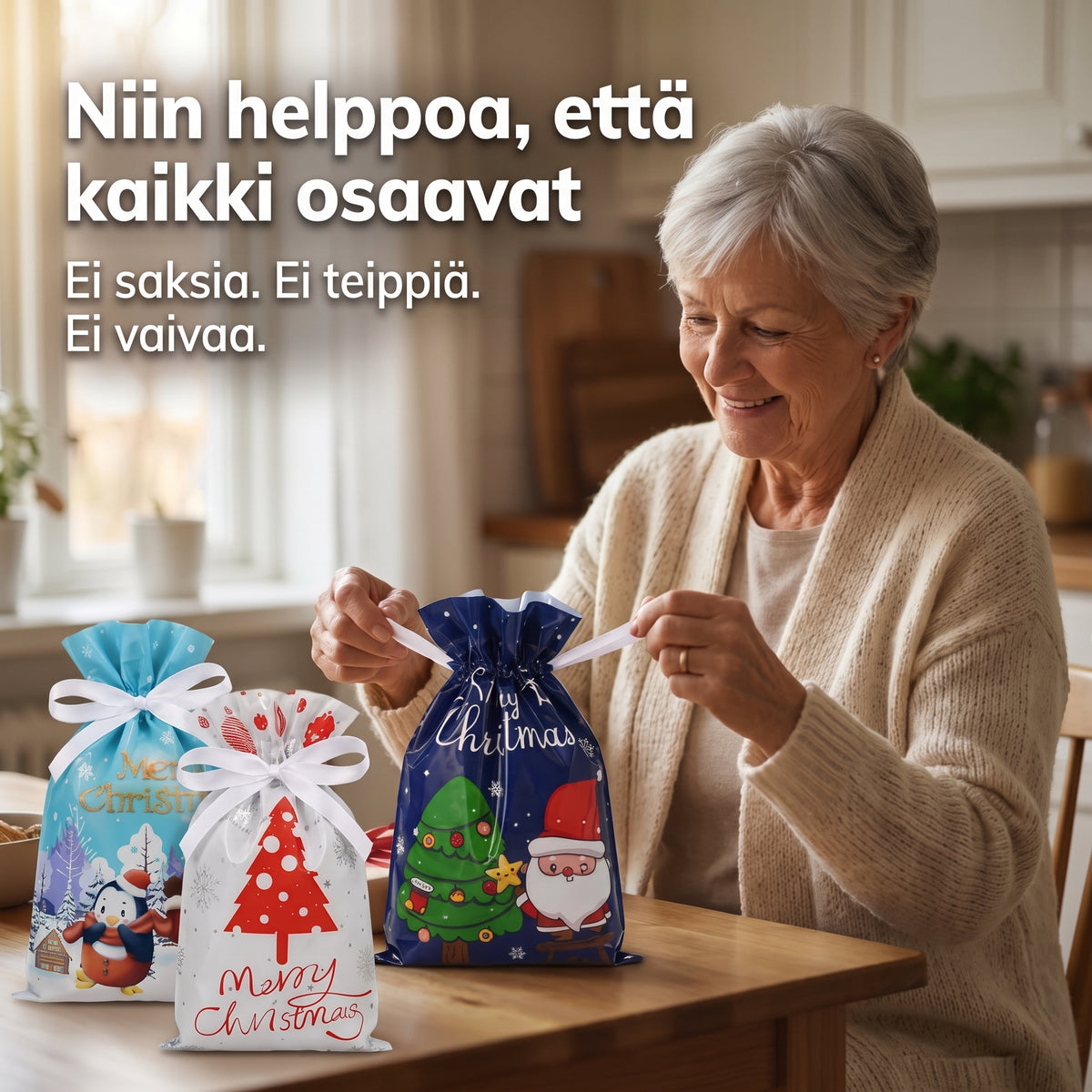 Scandi Joululahjapussit