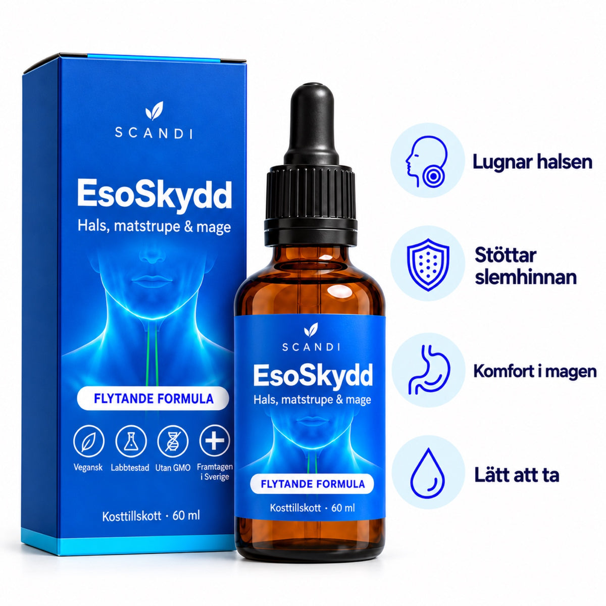 Scandi EsoSkydd för hals, matstrupe och mage